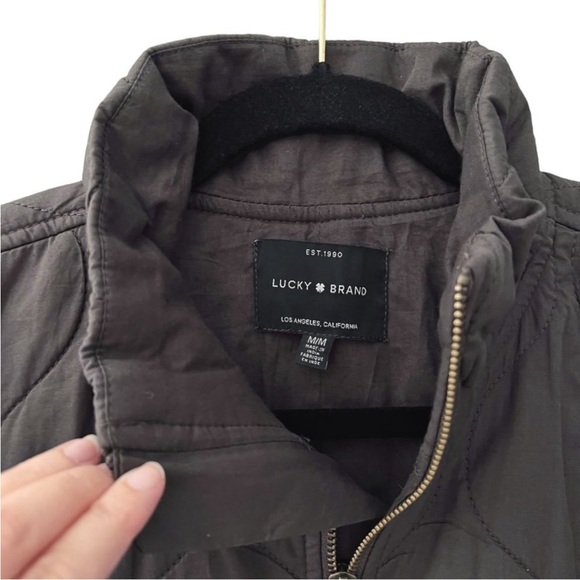 Lucky Brand Washed Quilted Jacket - Picture 3 of 6